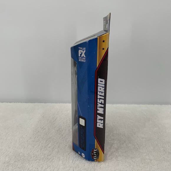 WWE 2022 Elite Collection 6" Rey Mysterio Wrestling Figure Blue Grey Top Picks - Picture 4 of 7
